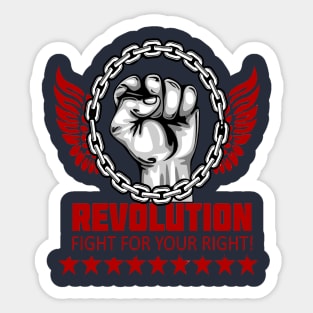 Revolution Sticker